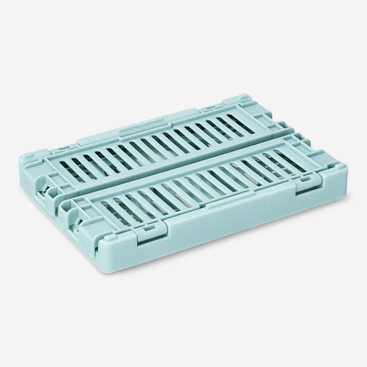 Blue collapsible storage box - Small