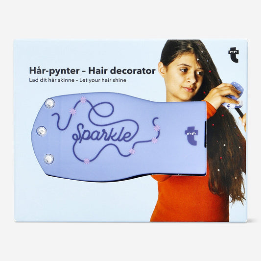Blue hair decorator