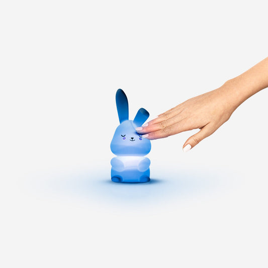 Colour changing bunny lamp