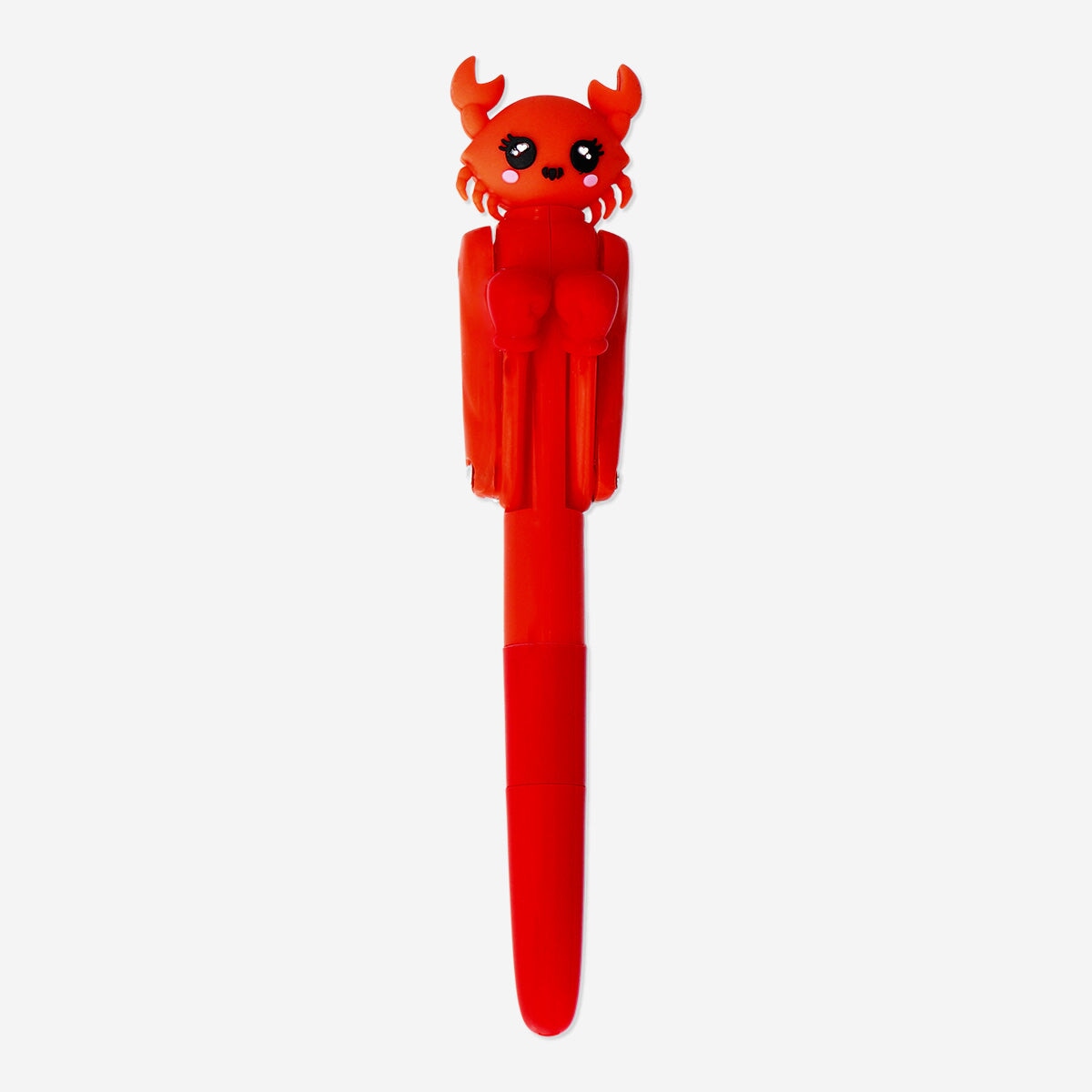 Crab boxing ballpoint pen with erasable ink Office Flying Tiger Copenhagen 