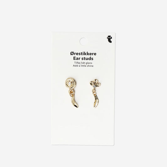 Golden ear studs