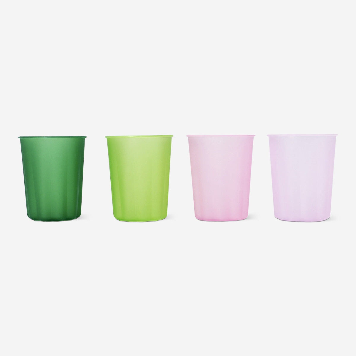 Multi coloured cups - 4 pcs Party Flying Tiger Copenhagen 