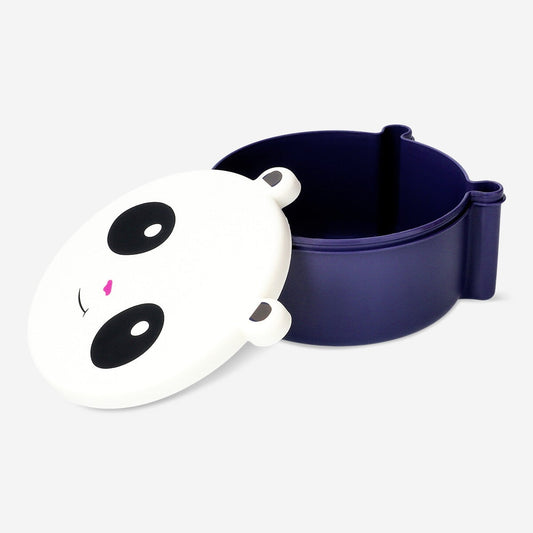 Panda shaped snack box