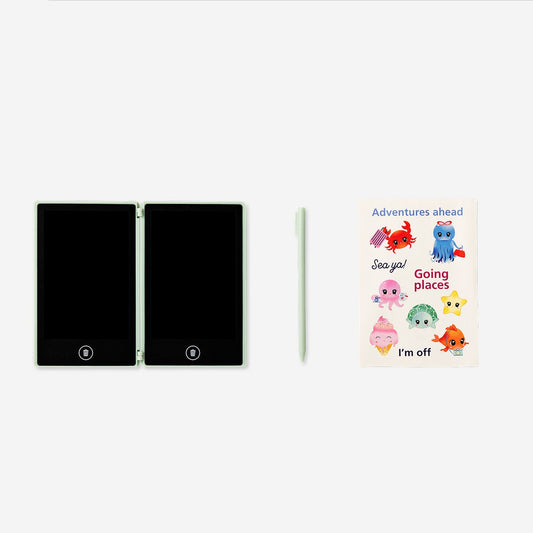 Passport shaped magic drawing board