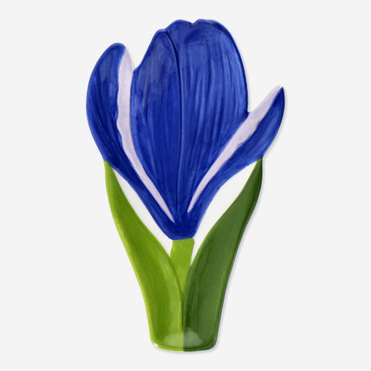Flower serving dish