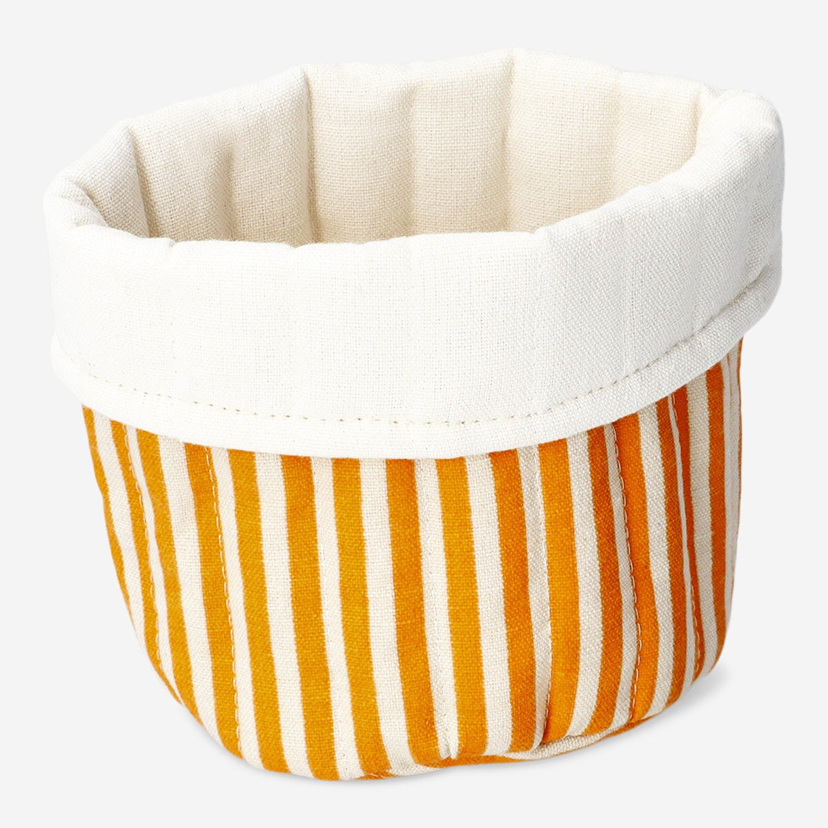 Storage basket with orange stripes - 17 cm Home Flying Tiger Copenhagen 