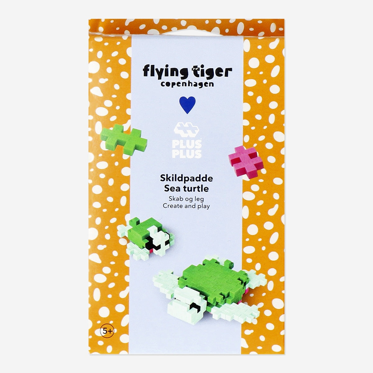 Turtle - Plus Plus x Flying Tiger Copenhagen Toy Flying Tiger Copenhagen 