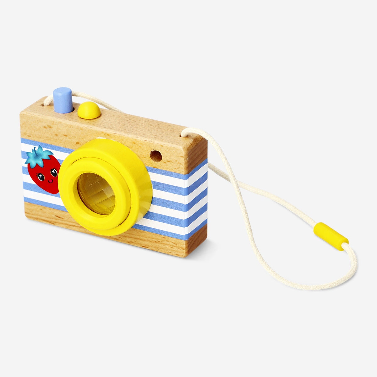 Wooden camera as kaleidoscope Toy Flying Tiger Copenhagen 