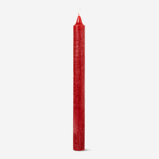 Dark Red Dinner Candle - 25 cm