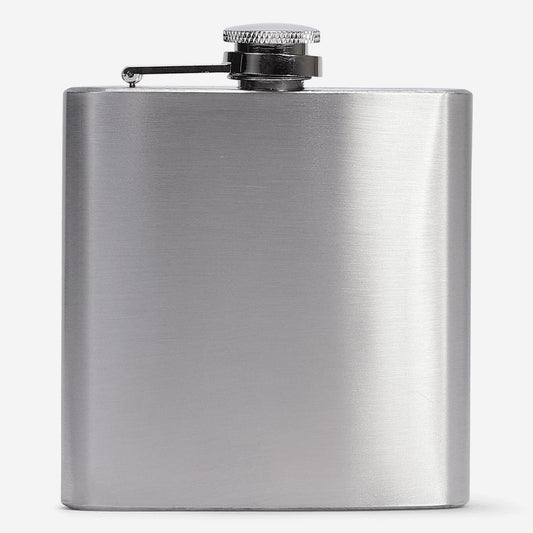 Silver hip flask