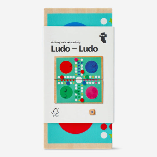 Wooden Ludo Game